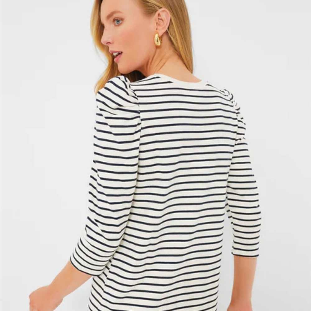 POMANDER PLACE
Navy Stripe Vesty Mini Dress - Picture 4 of 10
